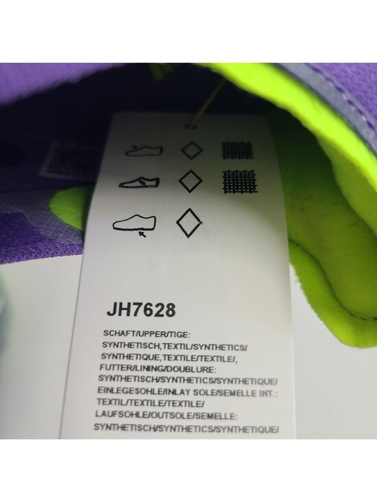 Adidas F50 Elite Laceless FG Soccer Cleats INSOLES JH7628 Size 10.5 Purple #1 main image 5